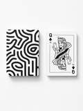 Black + White Cards with Points