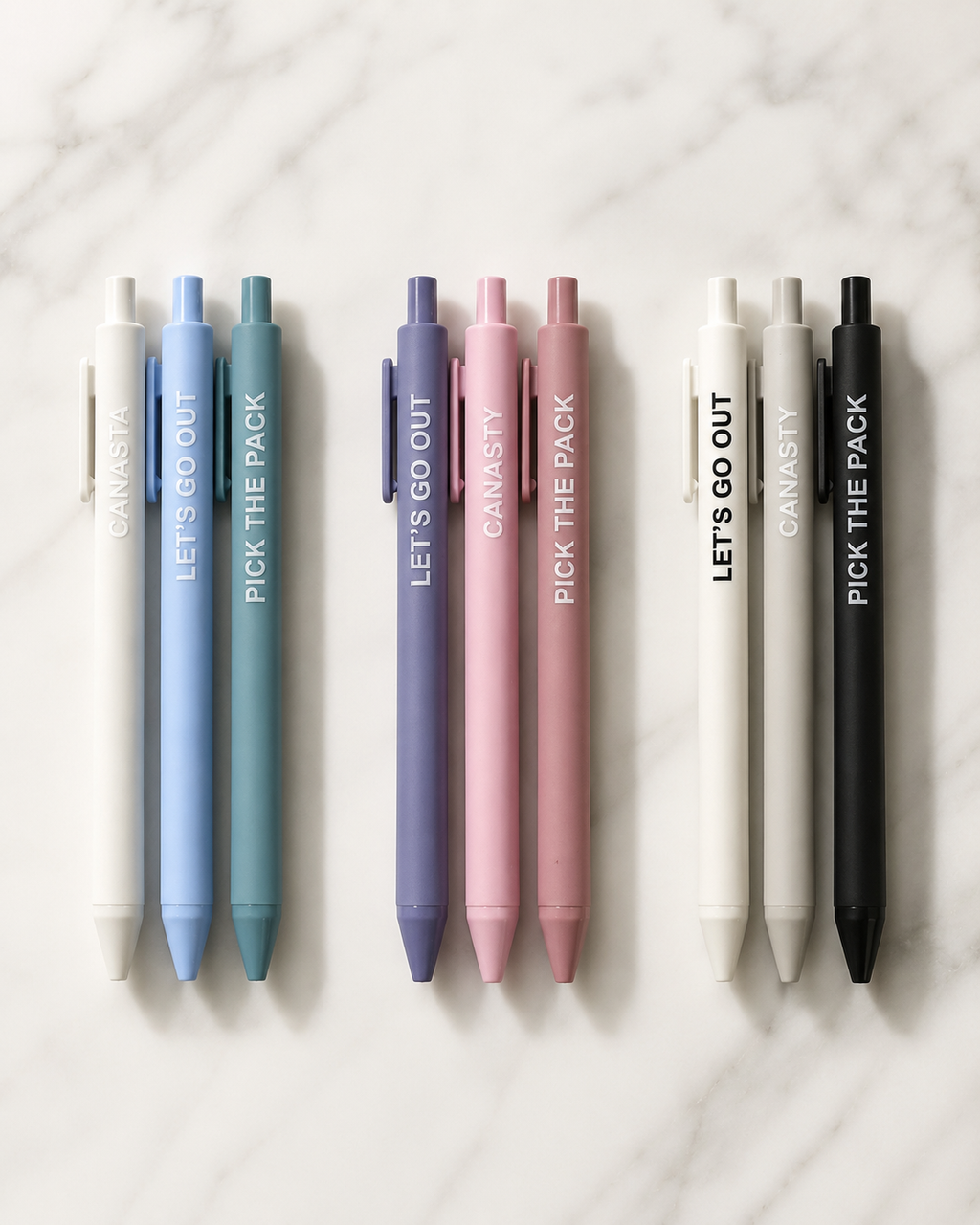 Canasta Scorepad + Set of Pens
