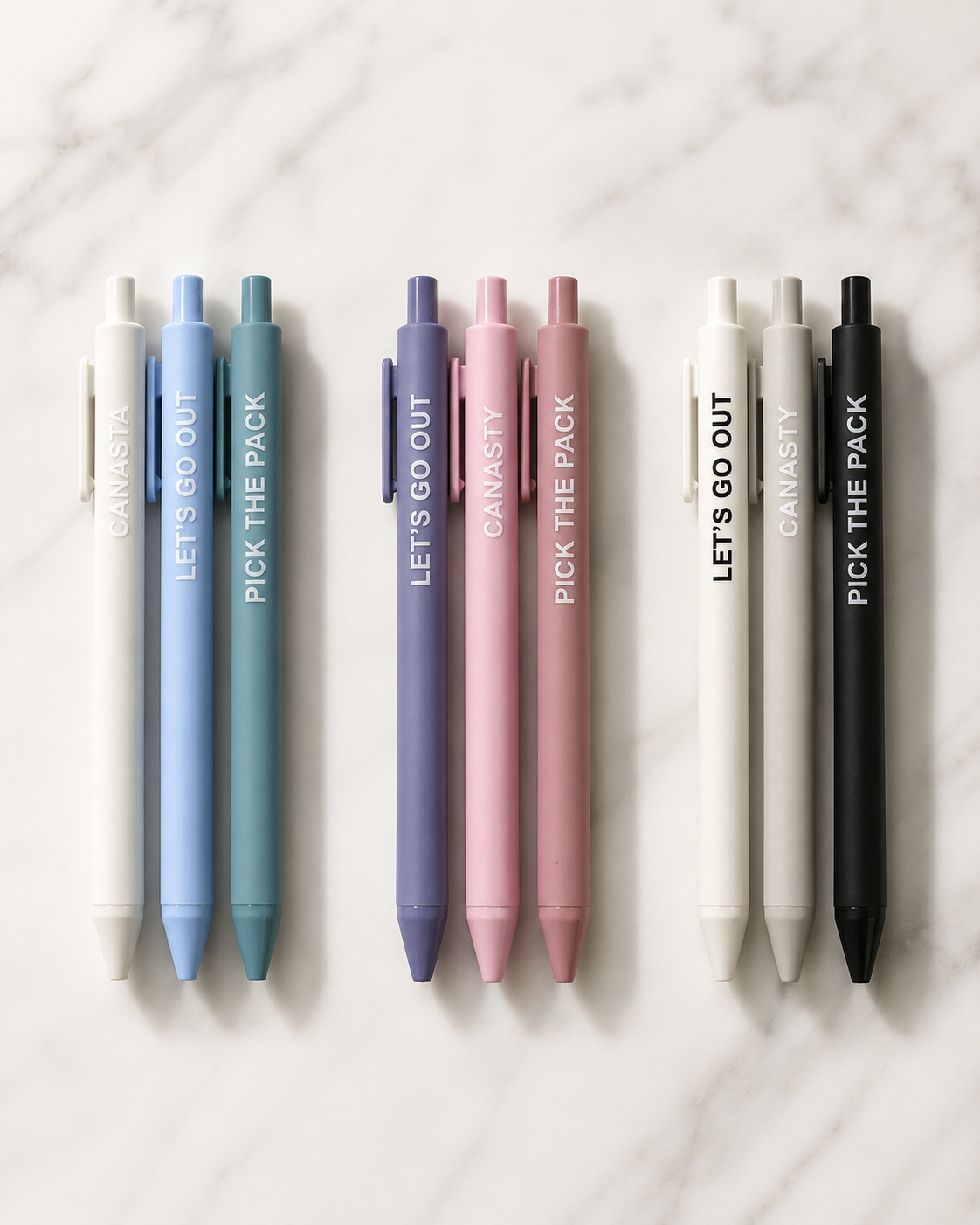 Canasta Scorepad + Set of Pens