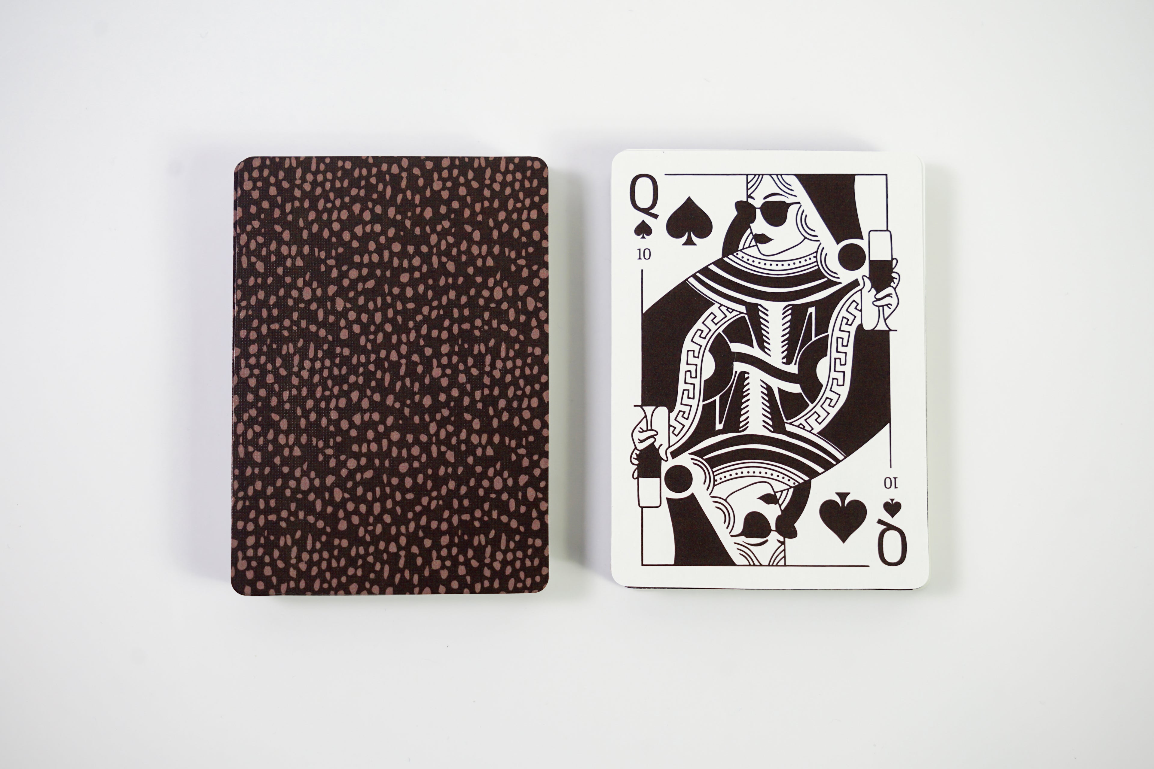 Espresso Brown Canasta Cards with Points